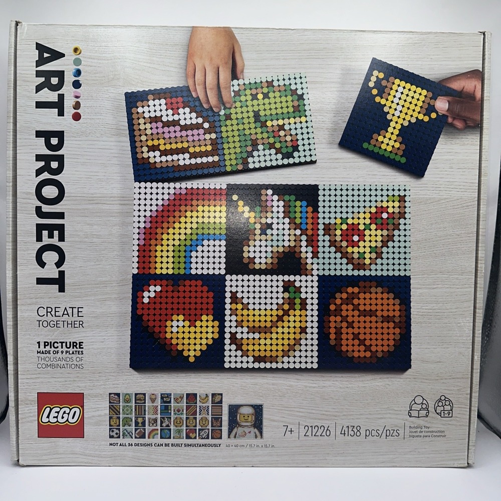 LEGO Art‎ Project Create Together 21226 New Sealed Retired 4138 Pieces